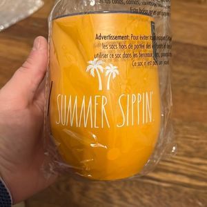 Rae Dunn Summer Sippin wine tumbler